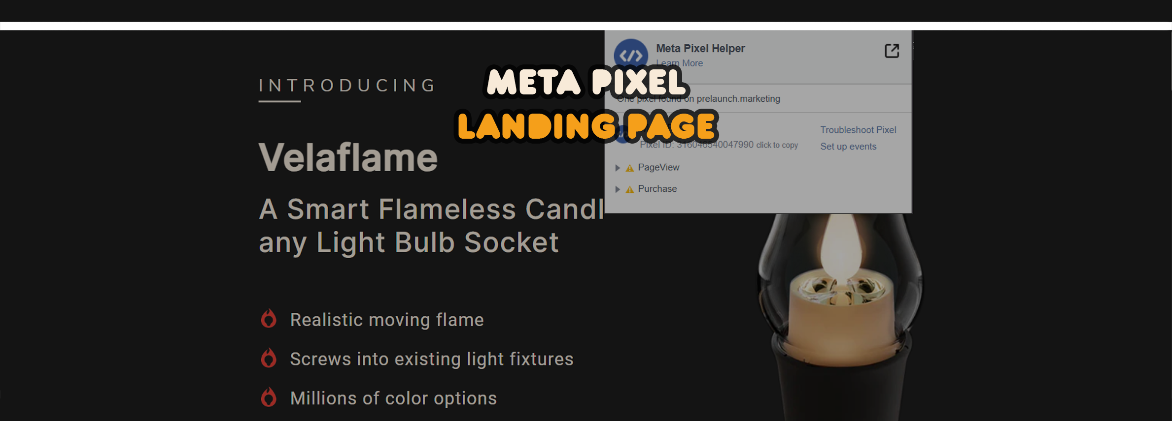 Article cover image for "How to setup the Facebook Pixel for Landing Pages"