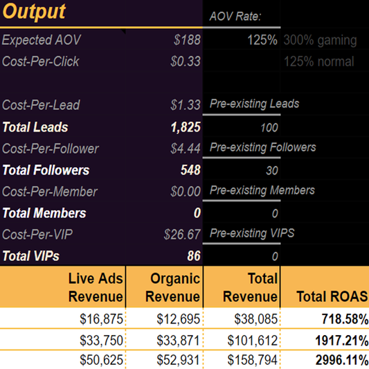 Financial Projection Calculator