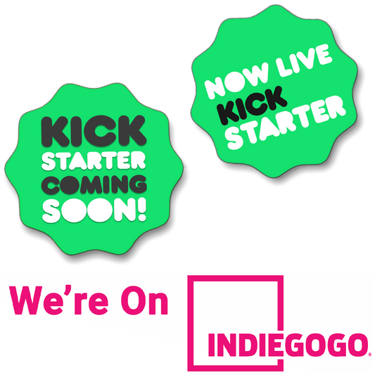 'Now Live' Kickstarter & Indiegogo badge