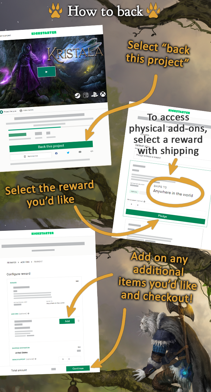'How To Back' infographic