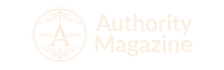Authority Magazine website logo with transparent background.