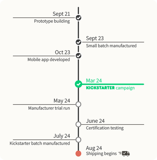 'Project Timeline' roadmap