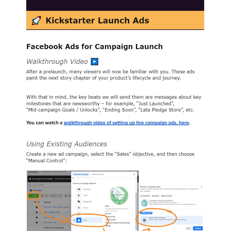 Kickstarter Quickstart Guide (2024)