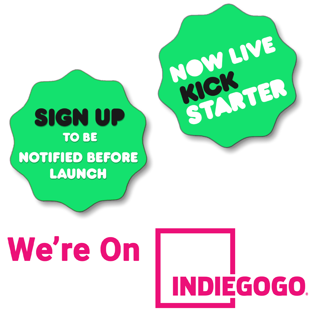 'Now Live' Kickstarter & Indiegogo badge