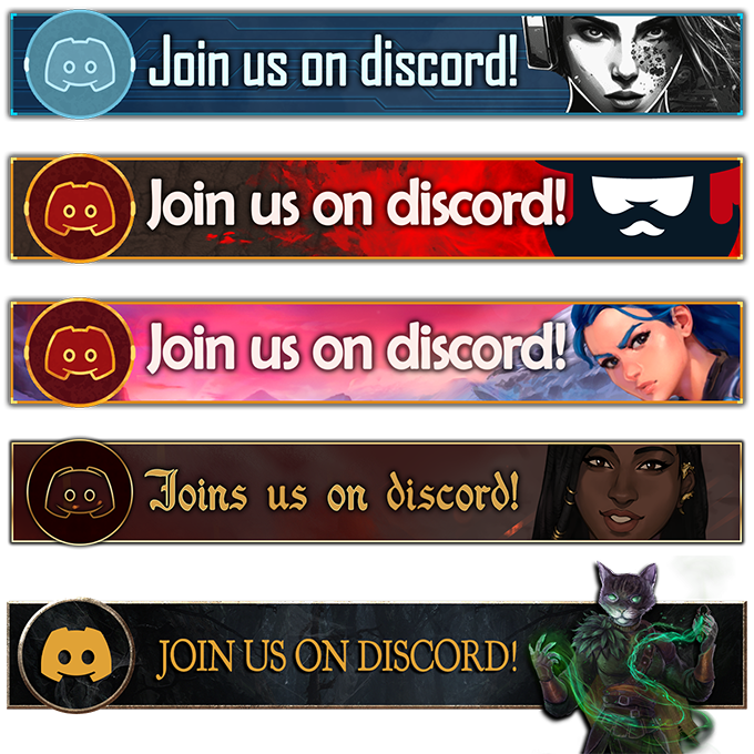 'Join Discord' button