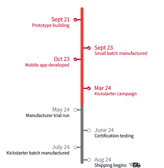 'Project Timeline' roadmap