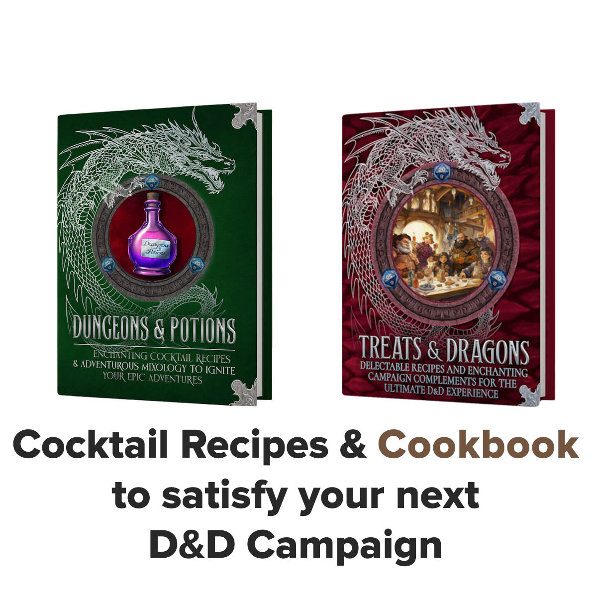 Example Facebook Ad Image for Dungeons & Potions, which raised $280,000 on Kickstarter and Backerkit