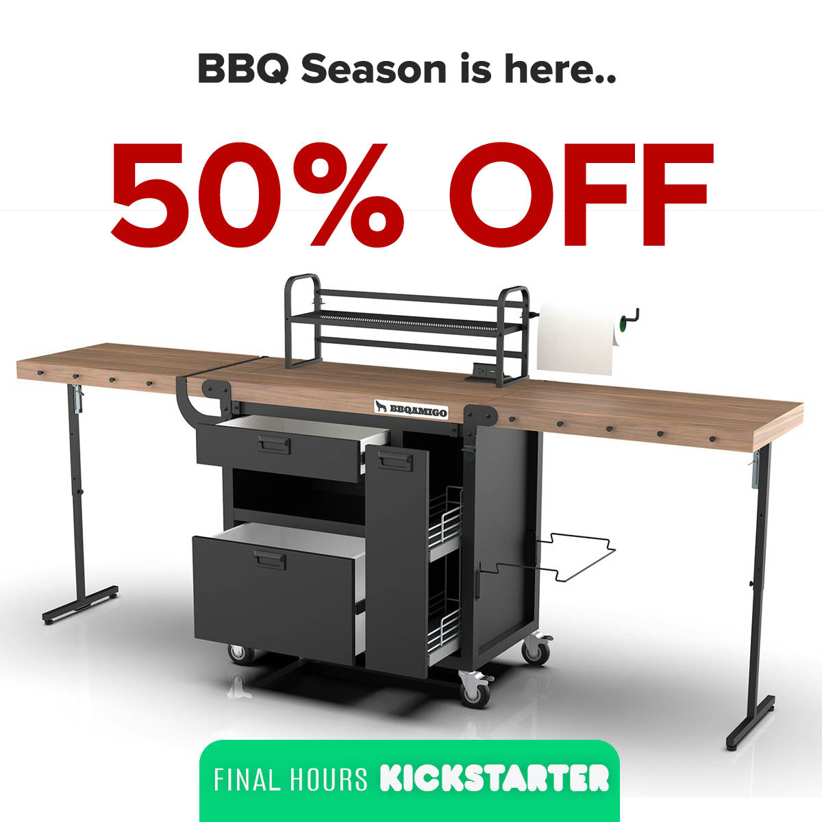 Example of a Discount Ad Image for Kickstarter